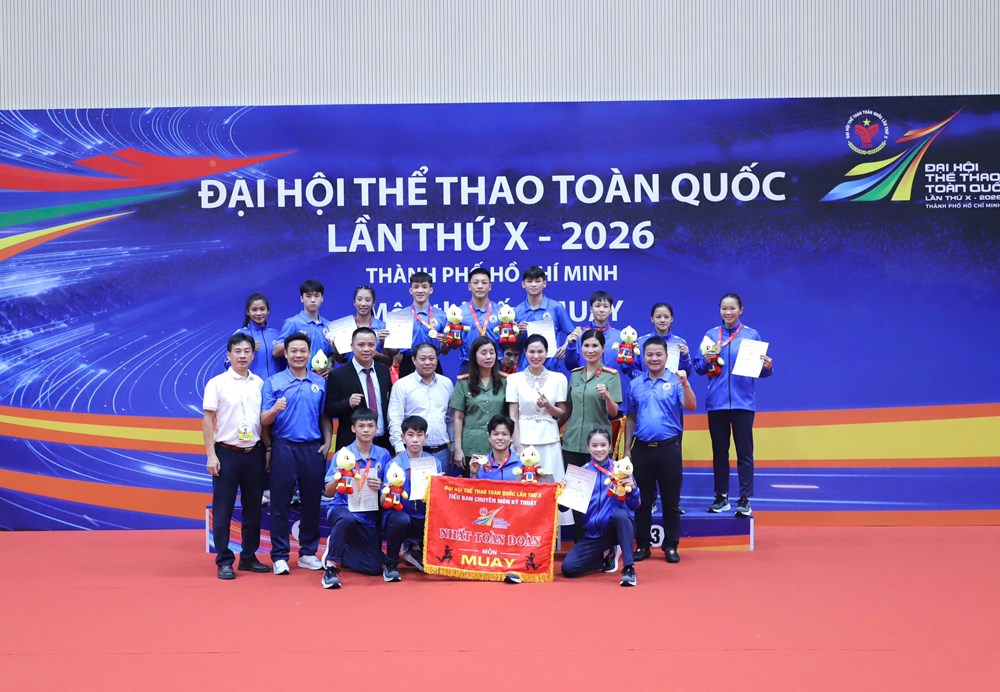 Xếp hạng huy chương Đại hội Thể thao toàn quốc 2026 mới nhất: Đoàn nào đang dẫn đầu? - ảnh 1