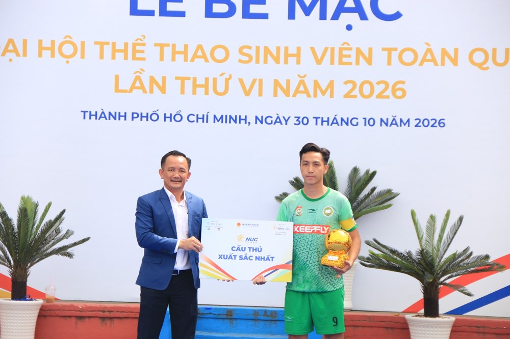 Trường Đại học TDTT TP.HCM vô địch bóng đá sinh viên toàn quốc 2026 - ảnh 2