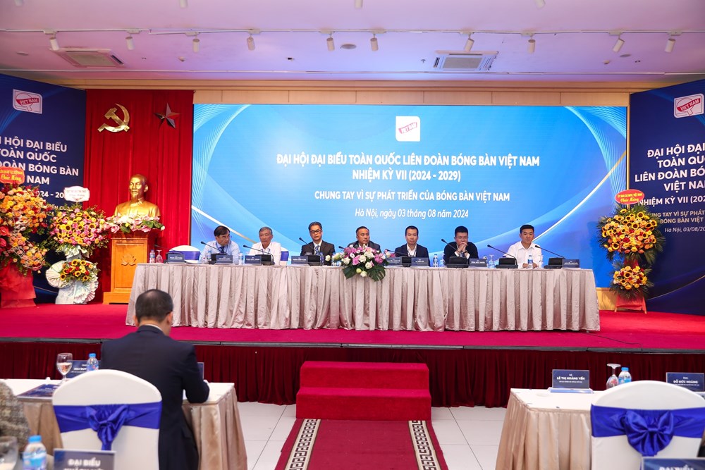 Ông Nguyễn Xuân Vũ tái đắc cử Chủ tịch Liên đoàn Bóng bàn Việt Nam - ảnh 1