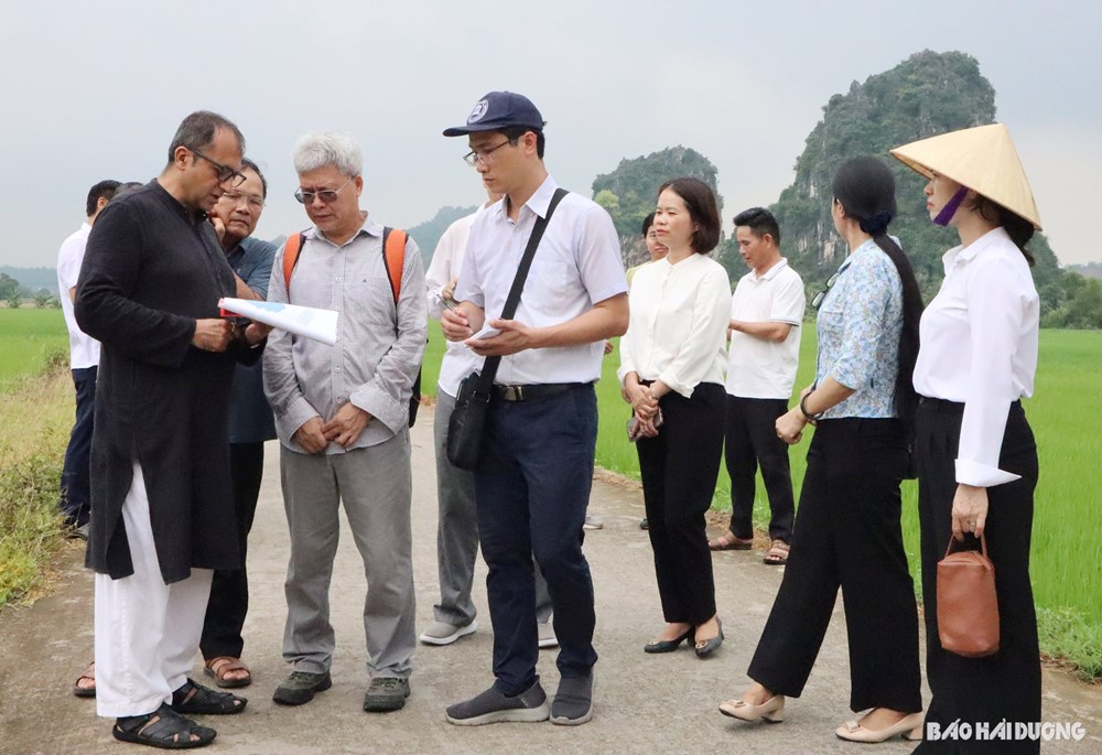 Tổ chức ICOMOS thẩm định thực địa tại Hải Dương - ảnh 1