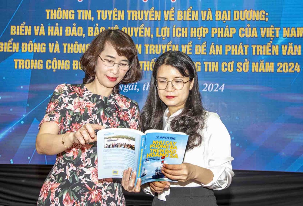 Tuyên truyền về văn hóa đọc, biển và đại dương - ảnh 1
