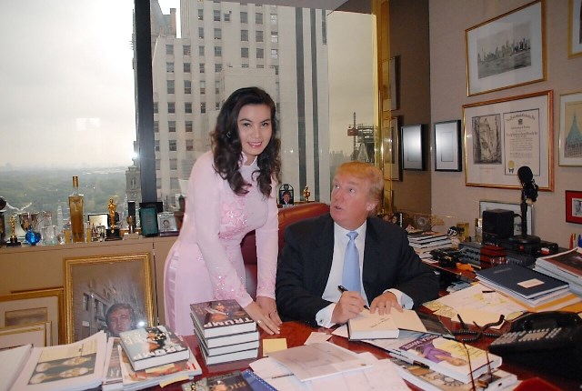 Hoa hậu Kim Hồng bồi hồi nhớ lại lần gặp ông Trump - ảnh 2