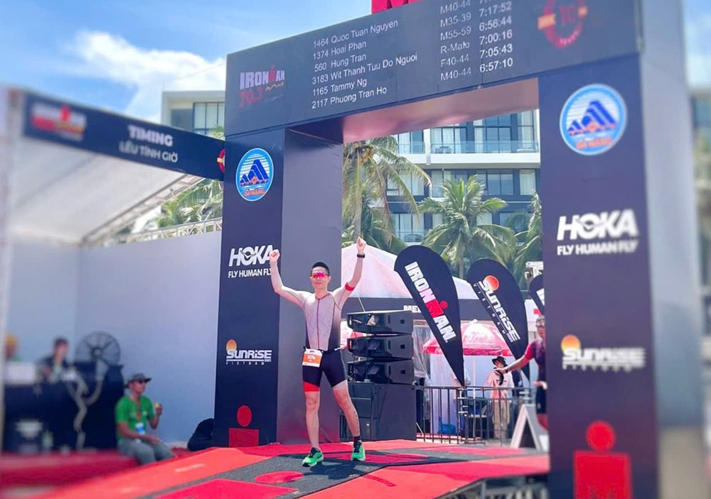 Giám đốc trẻ với hành trình chinh phục Ironman - ảnh 1