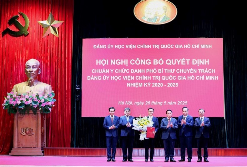 Đồng chí Trương Công Đắc giữ chức Phó Bí thư chuyên trách Đảng ủy Học viện Chính trị quốc gia Hồ Chí Minh - ảnh 2
