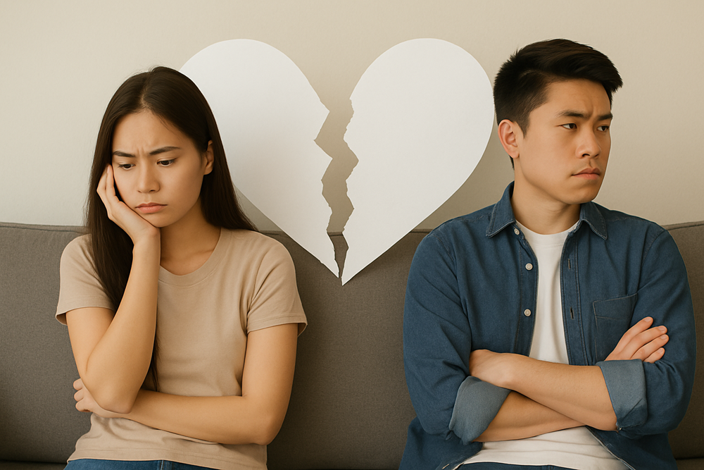 Hôn nhân chưa chín đã vội tàn - ảnh 1