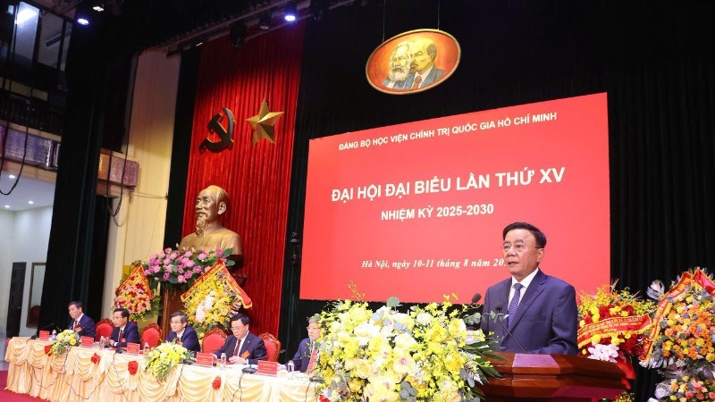 Đại hội Đảng bộ Học viện Chính trị quốc gia Hồ Chí Minh lần thứ 15 - ảnh 1