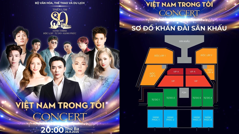 Cơ hội nhận vé miễn phí concert “Việt Nam trong tôi“ - ảnh 1