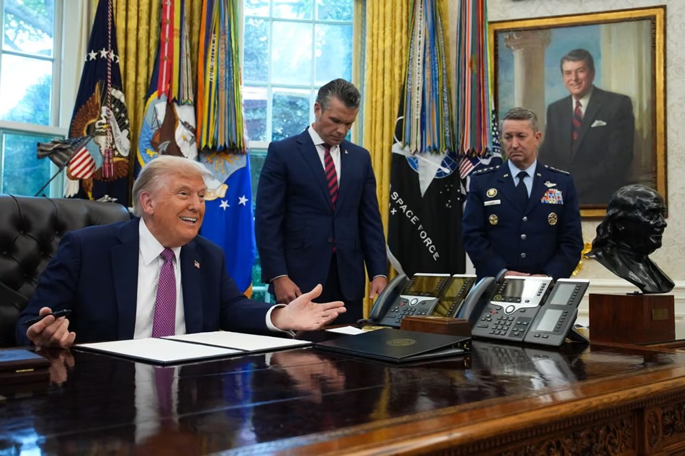 Tổng thống Trump đổi tên Bộ Quốc phòng thành Bộ Chiến tranh để khẳng định sức mạnh Mỹ - ảnh 1