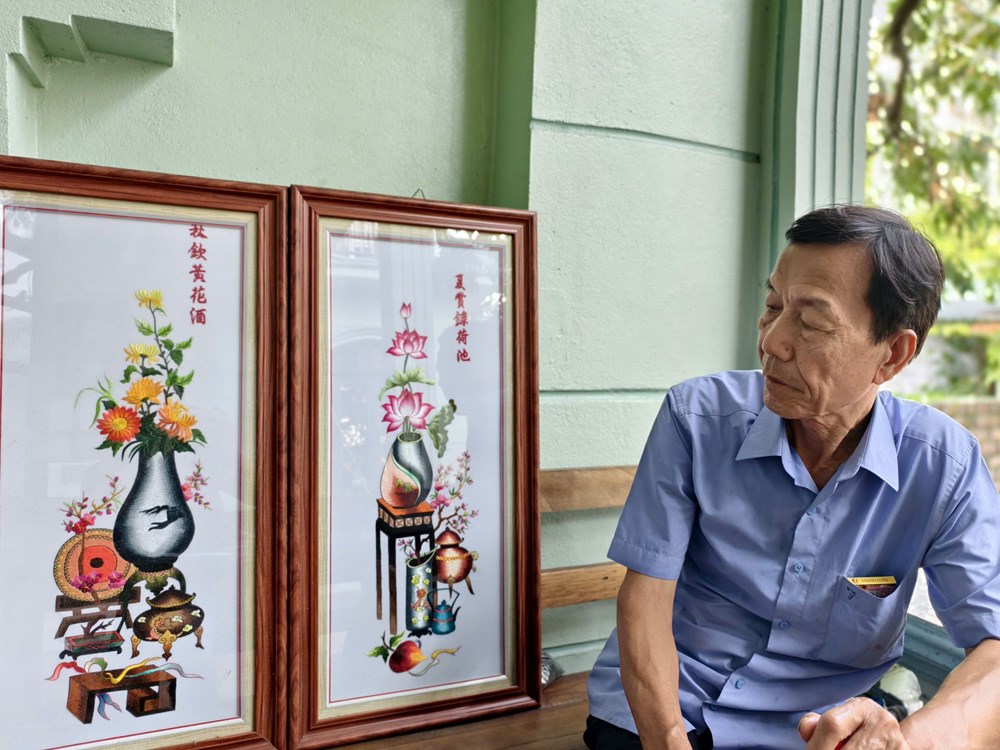 Nét đẹp văn hóa 700 năm dệt bằng sợi chỉ - ảnh 1