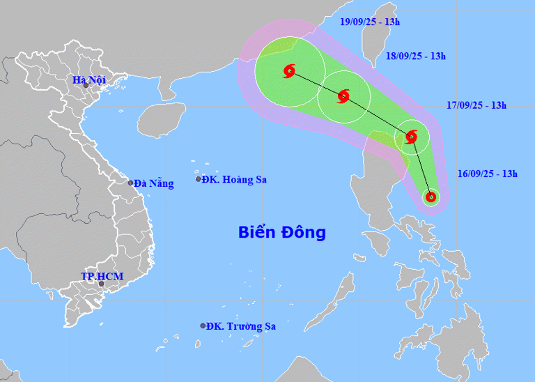 Bão số 8 đang hình thành trên biển Đông - ảnh 1