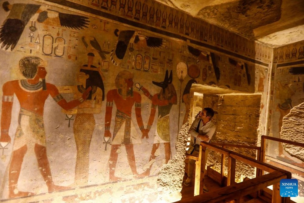 Lăng mộ Pharaoh Amenhotep III mở cửa trở lại sau hơn 20 năm tu sửa - ảnh 3