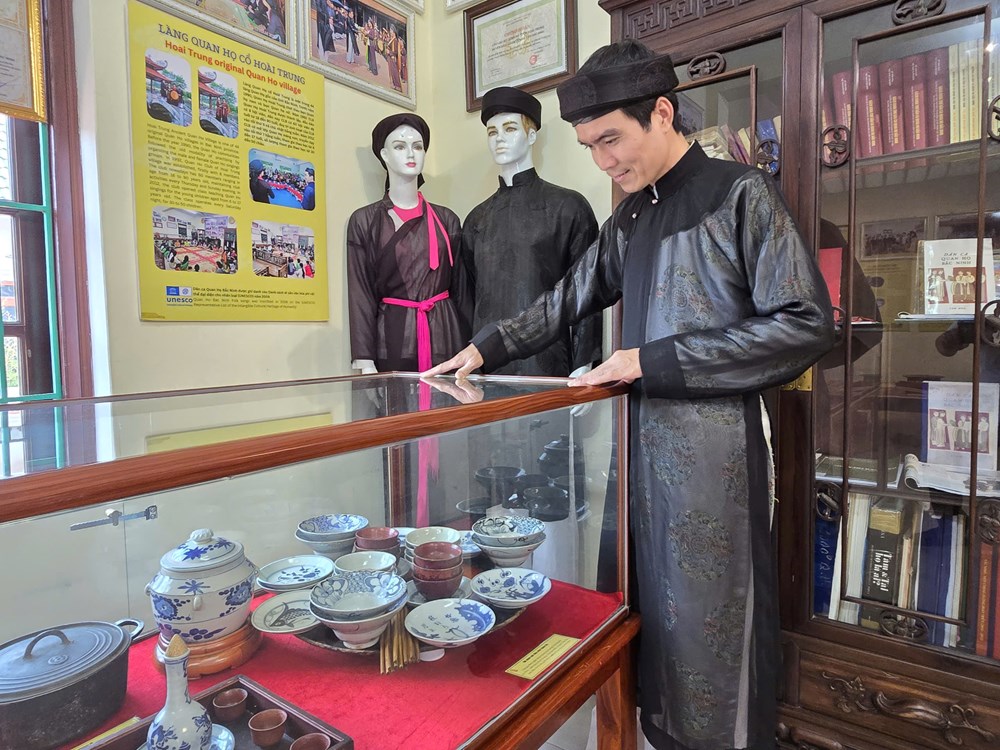Giữ mạch nguồn dân ca ở làng Quan họ Hoài Trung - ảnh 2