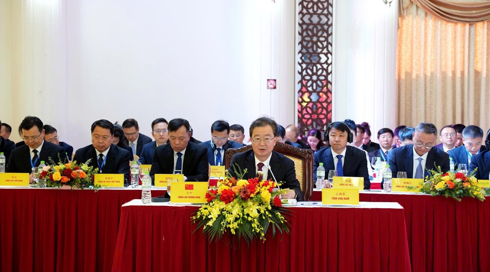 Hội nghị thường niên lần thứ 5 giữa Bí thư Tỉnh ủy các tỉnh: Lai Châu, Lào Cai, Tuyên Quang, Điện Biên (Việt Nam) và tỉnh Vân Nam (Trung Quốc) - ảnh 3