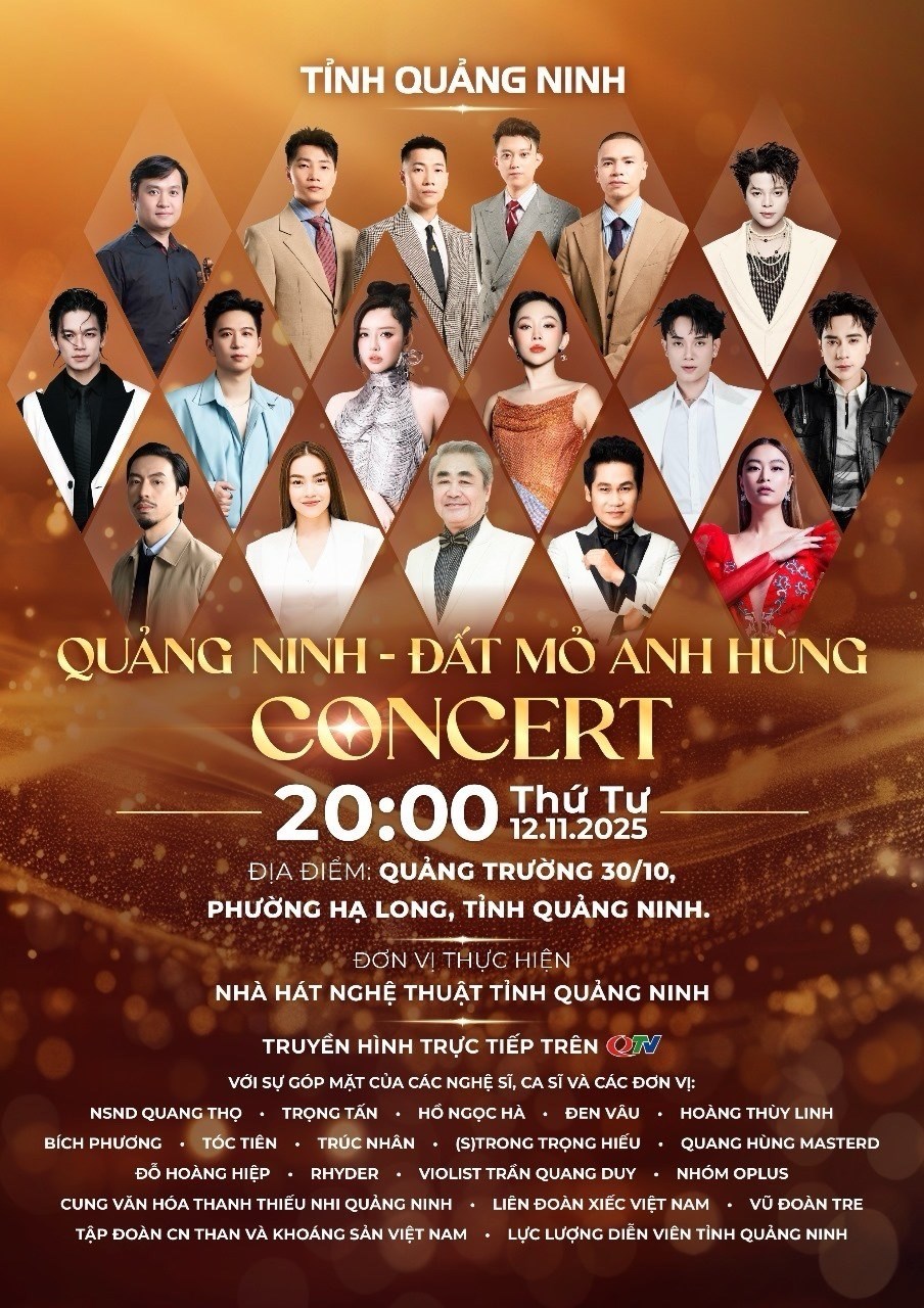 Xem trực tiếp concert “Quảng Ninh - Đất mỏ anh hùng” tại Báo Văn Hoá - ảnh 1