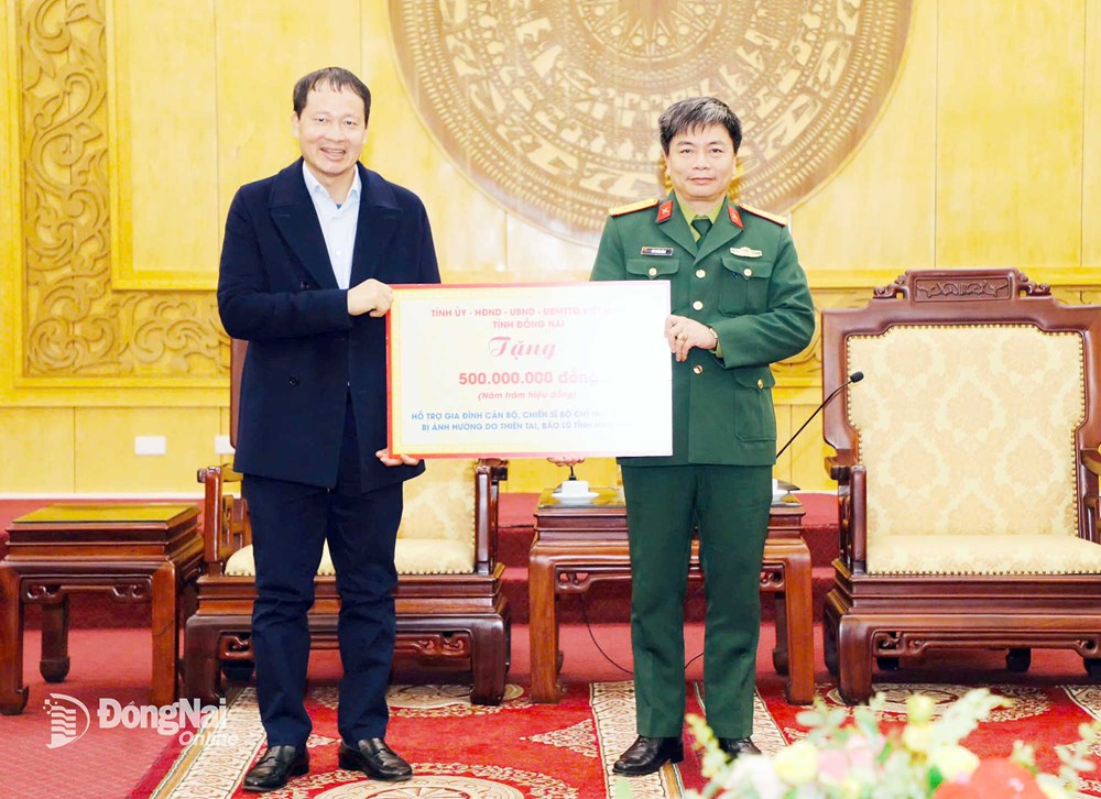 Tỉnh Đồng Nai hỗ trợ tỉnh Ninh Bình và Thanh Hóa khắc phục hậu quả thiên tai - ảnh 5