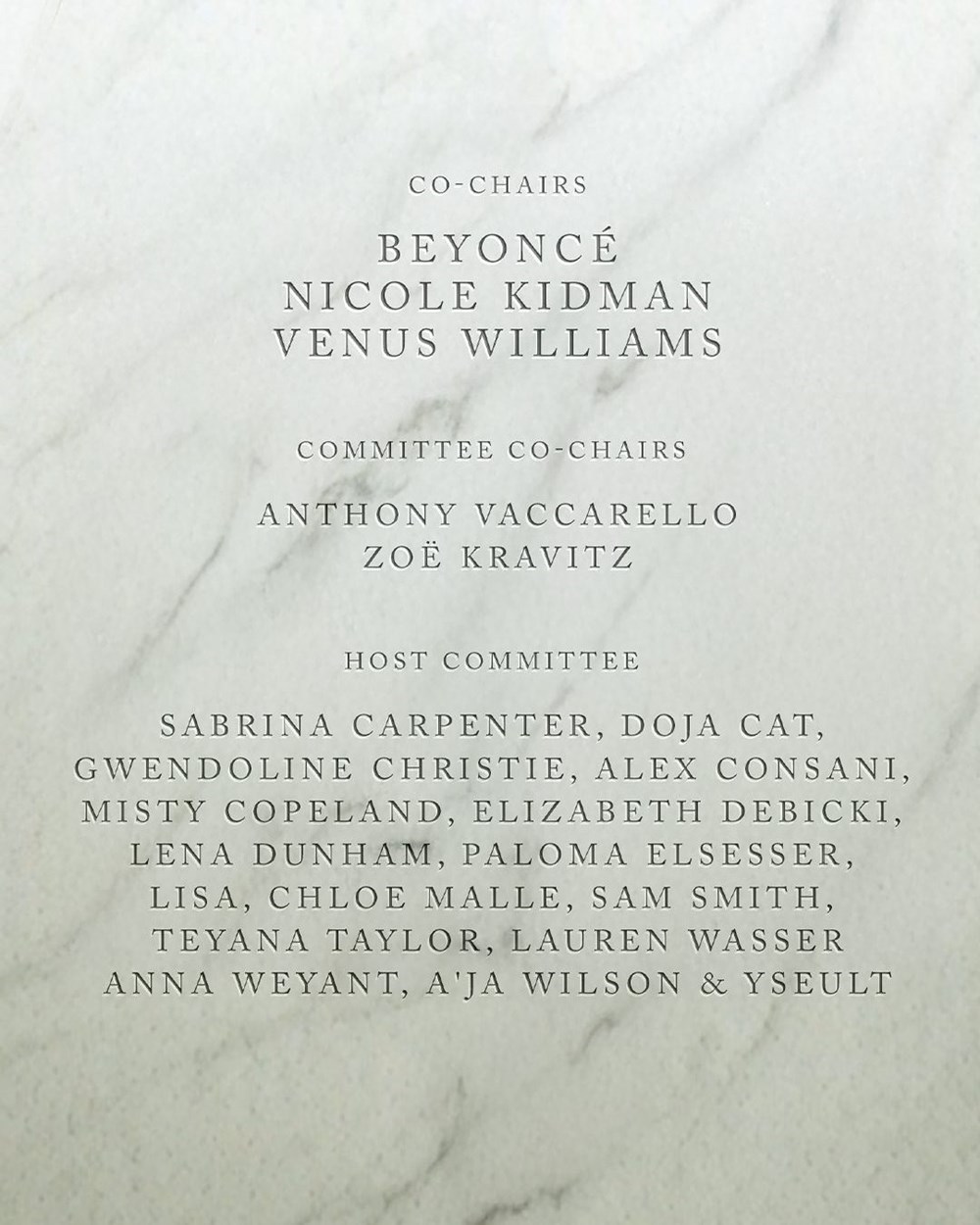 Beyoncé, Venus Williams và Nicole Kidman đồng chủ tịch Met Gala 2026 - ảnh 2