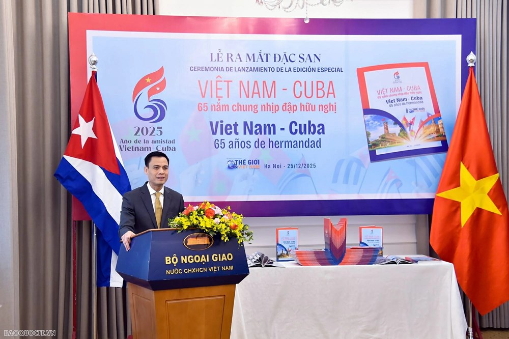 Ra mắt Đặc san "Việt Nam-Cuba: 65 năm chung nhịp đập hữu nghị" - ảnh 4