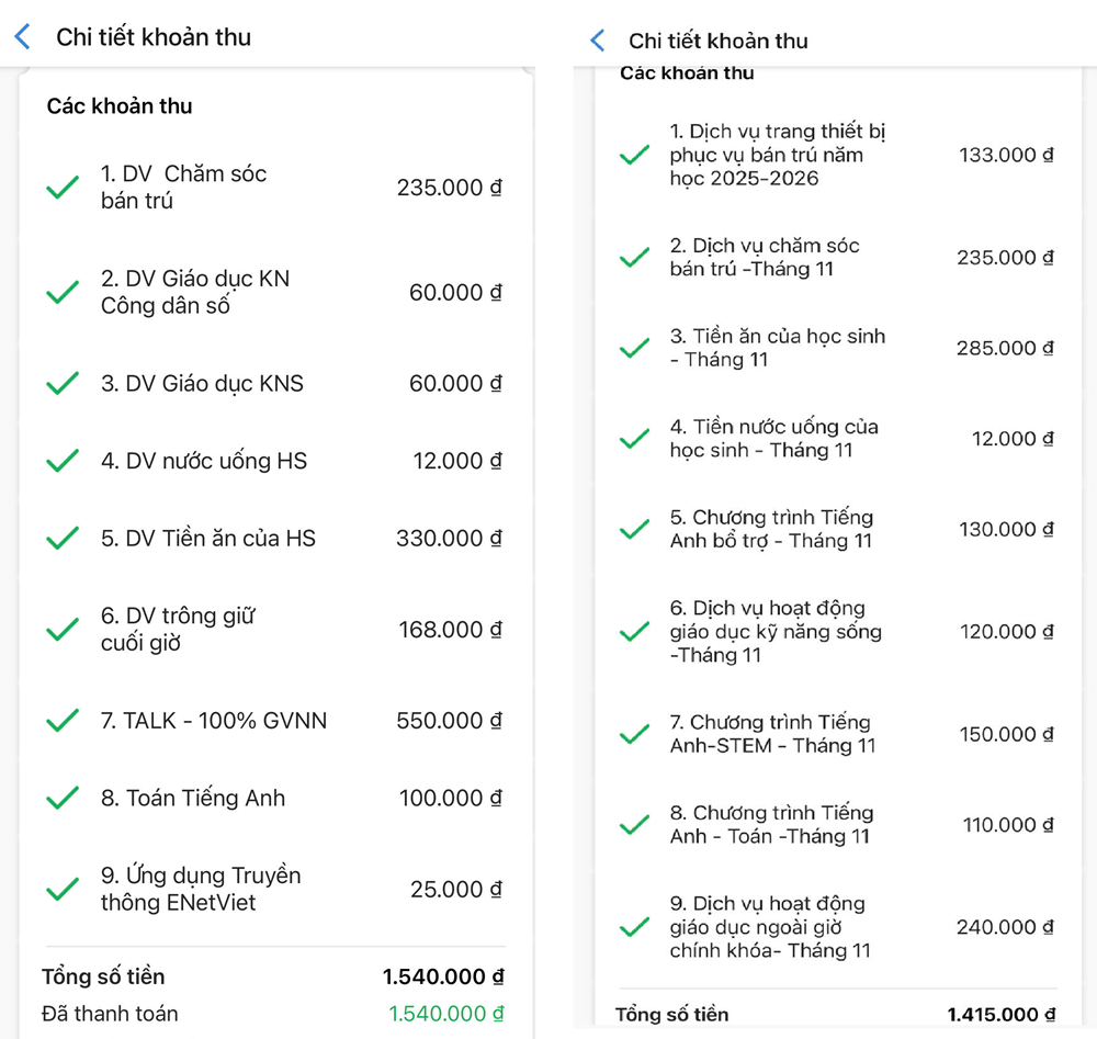 Vì sao tiền học Tiếng Anh liên kết ở trường công lập chênh lệch lớn? - ảnh 1