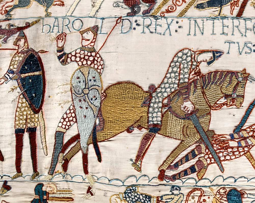 Thảm Bayeux được bảo hiểm kỷ lục 800 triệu bảng khi trưng bày tại Anh - ảnh 1