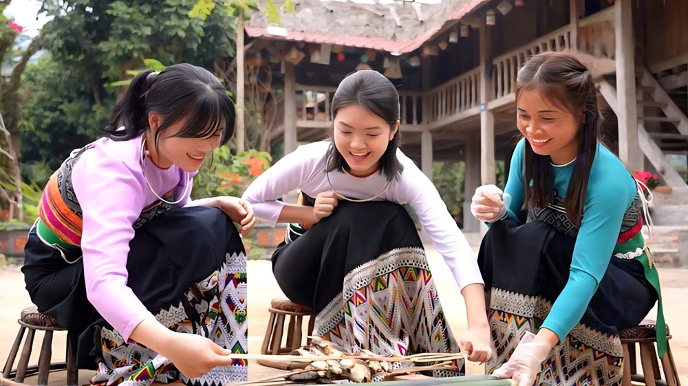  Mâm cơm người Thái xứ Thanh - ảnh 1