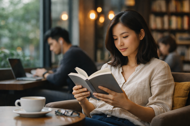 Thói quen đọc sách trong cuộc sống hiện đại - ảnh 1
