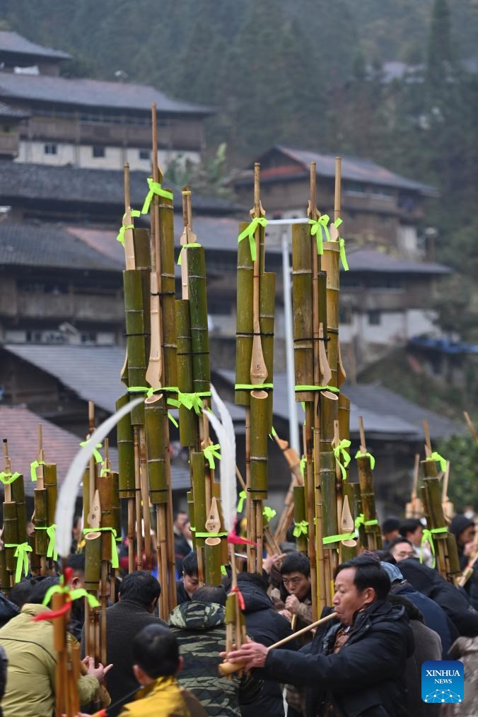 Sắc màu di sản văn hóa Tết Miêu ở Trung Quốc - ảnh 3