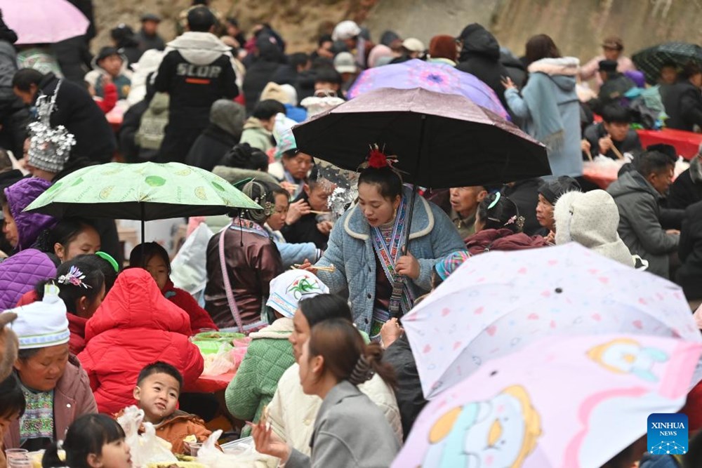 Sắc màu di sản văn hóa Tết Miêu ở Trung Quốc - ảnh 6