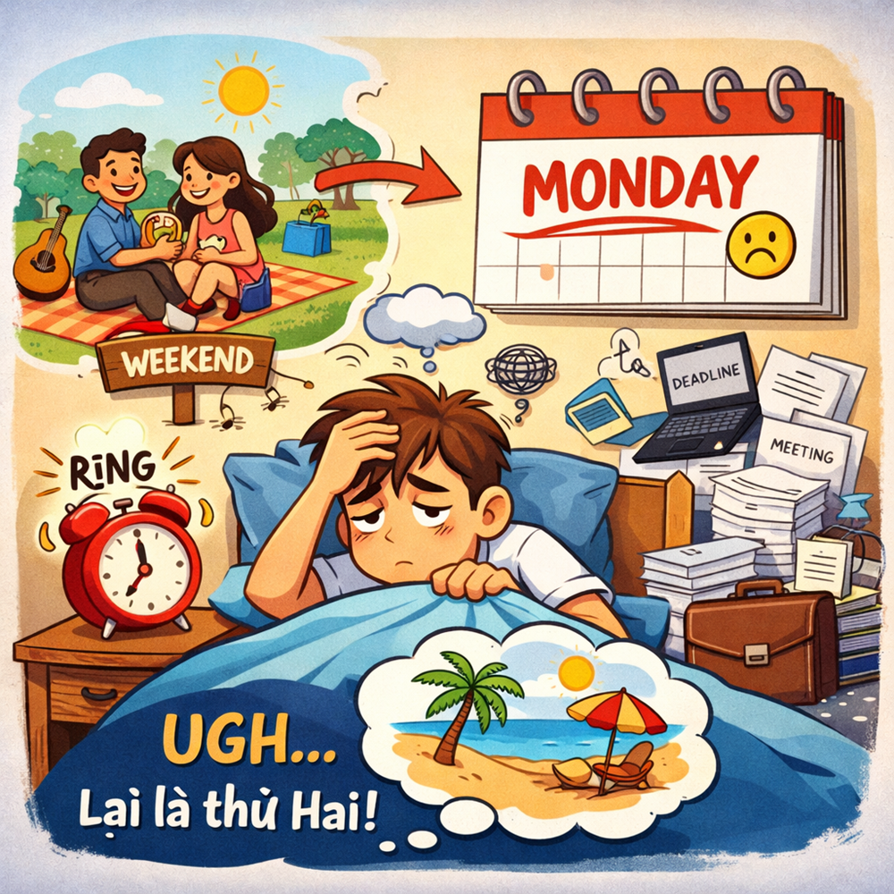 Nỗi ám ảnh mang tên... thứ Hai đầu tuần - ảnh 1