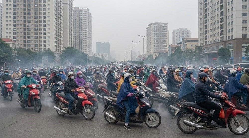 Kiểm định khí thải xe máy: Lộ trình triển khai và phản ứng của người dân - ảnh 1