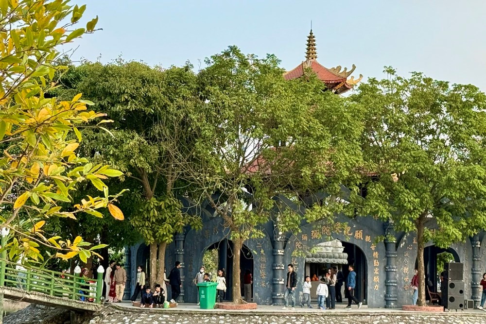 Nô nức dòng người về chùa Đậu du xuân đầu năm - ảnh 4