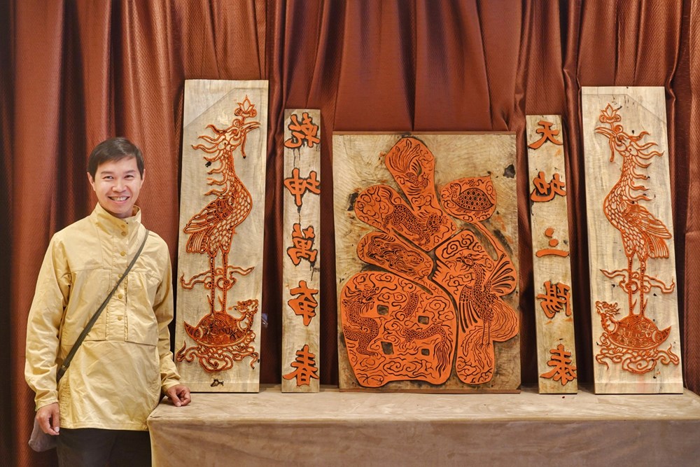  Hành trình hồi sinh liễn làng Chuồn - ảnh 1