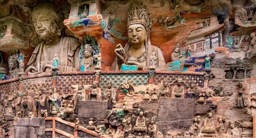 Trung Quốc bảo vệ toàn diện Di sản Văn hóa Thế giới Quần thể khắc đá Đại Túc - ảnh 1