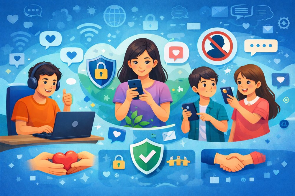 Khung chuẩn mực trên không gian mạng - ảnh 1