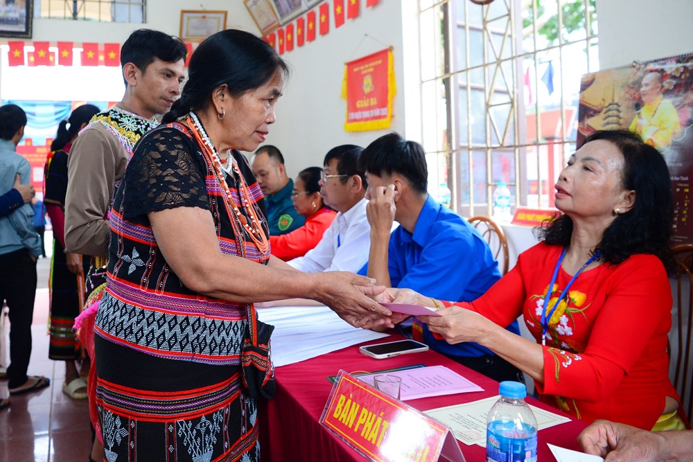 Đồng bào các dân tộc tại “Ngôi nhà chung” hòa vào ngày hội non sông - ảnh 3