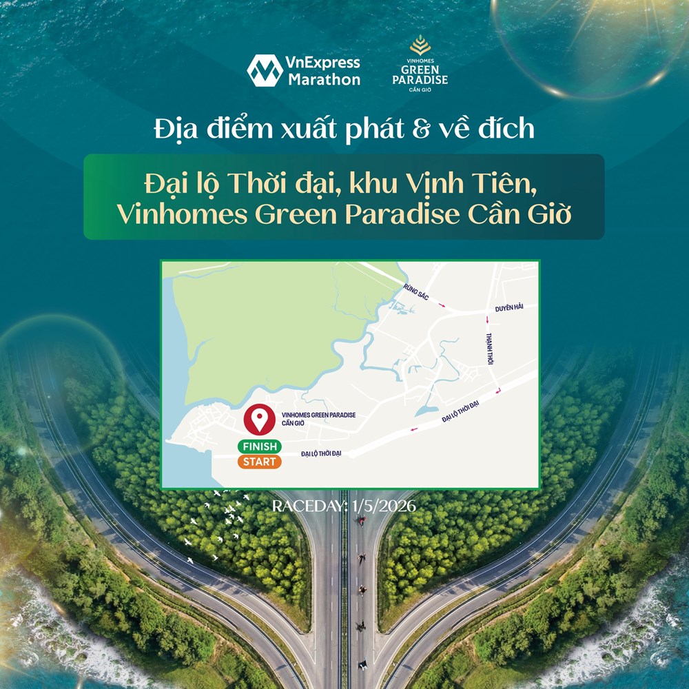 Hơn 5.000 vận động viên tham gia VnExpress Marathon Green Paradise Cần Giờ - ảnh 3