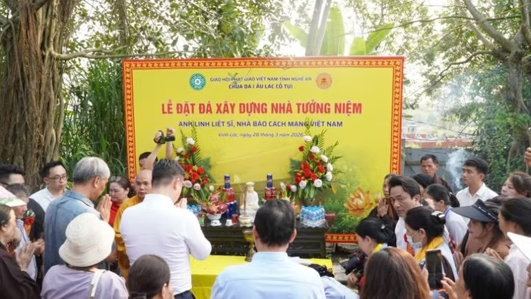 Khởi công xây dựng Chùa Da ở Nghệ An, nơi thờ tự hơn 500 nhà báo - liệt sĩ - ảnh 8