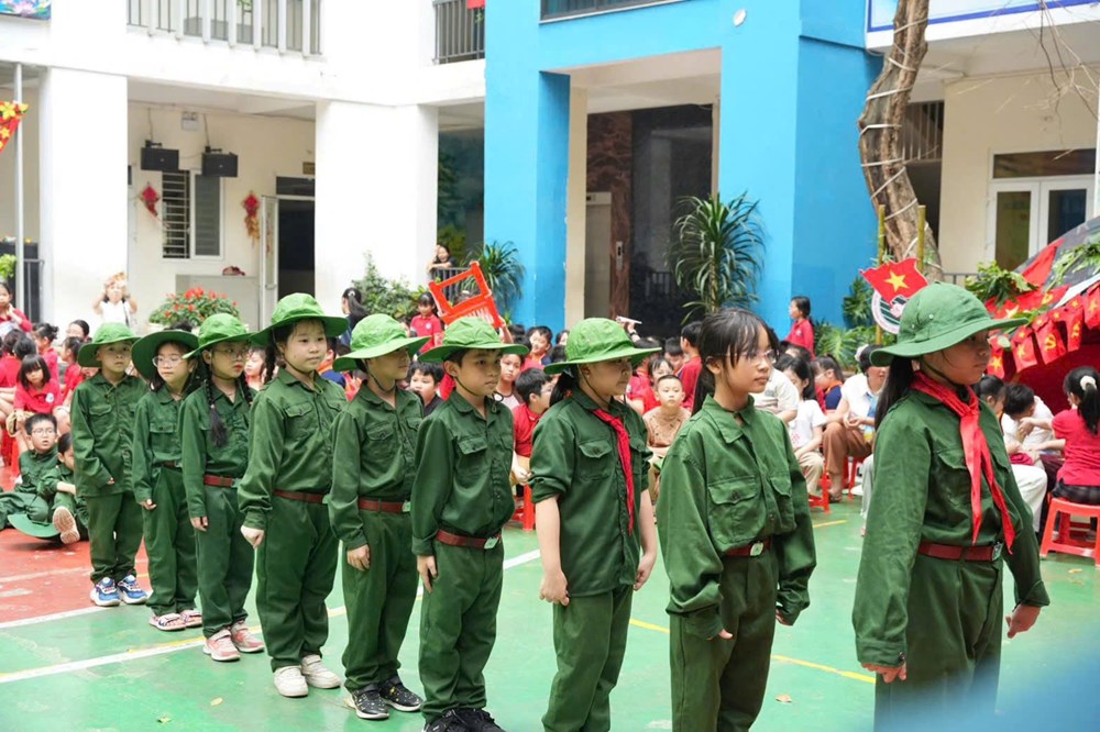 Một ngày làm “chiến sĩ nhỏ” - ảnh 7