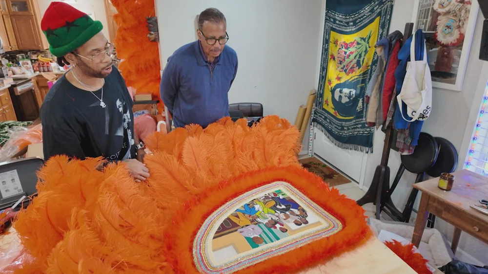 Nghệ thuật đính cườm và di sản Mardi Gras Indians qua nhiều thế hệ - ảnh 2