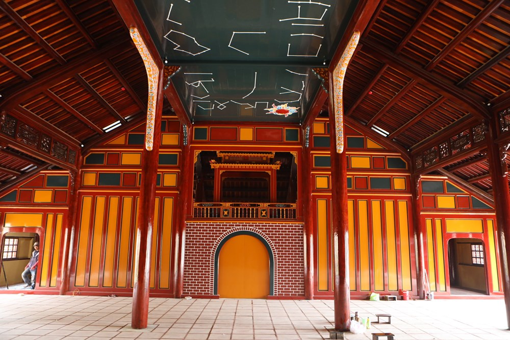 Khẩn trương điều chỉnh việc tu bổ di tích Minh Khiêm Đường - ảnh 1