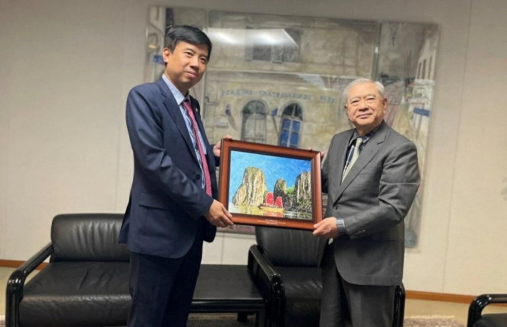 Tổng lãnh sự Việt Nam tại Osaka Nguyễn Trường Sơn chào xã giao các đối tác Nhật Bản nhân dịp nhận nhiệm vụ công tác - ảnh 4