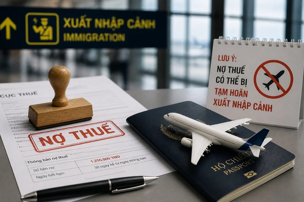 Đề xuất tạm hoãn xuất cảnh với người nợ thuế từ 1 triệu đồng: Cục Thuế nói gì? - ảnh 1
