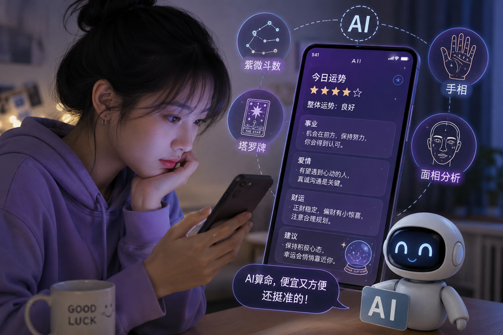 Vì sao giới trẻ Trung Quốc ngày càng mê bói toán bằng AI? - ảnh 1