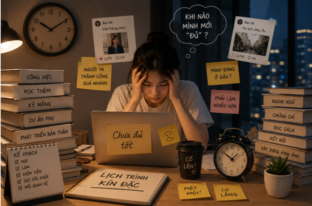 Người trẻ ngày càng bận nhưng lại khó thấy mình “đủ” - ảnh 1