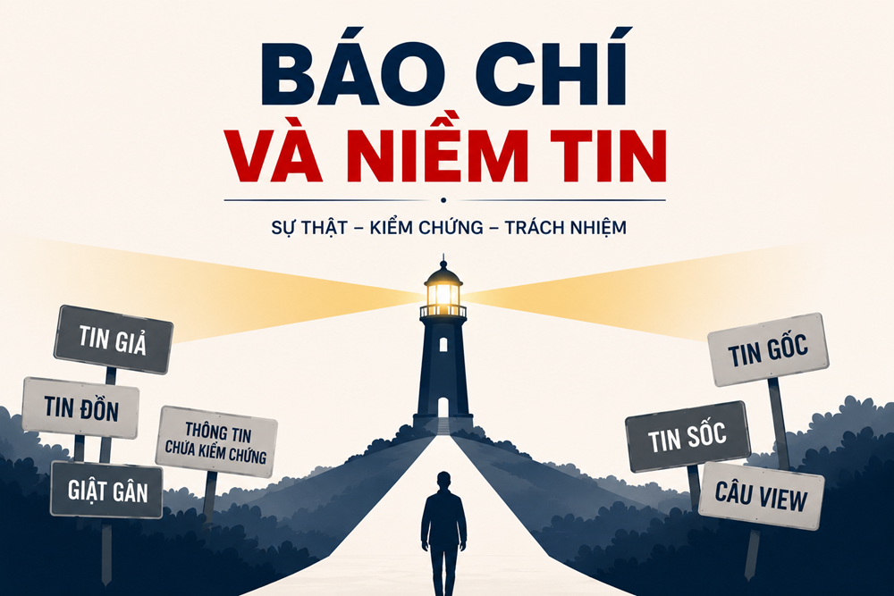 Báo chí và niềm tin - ảnh 1