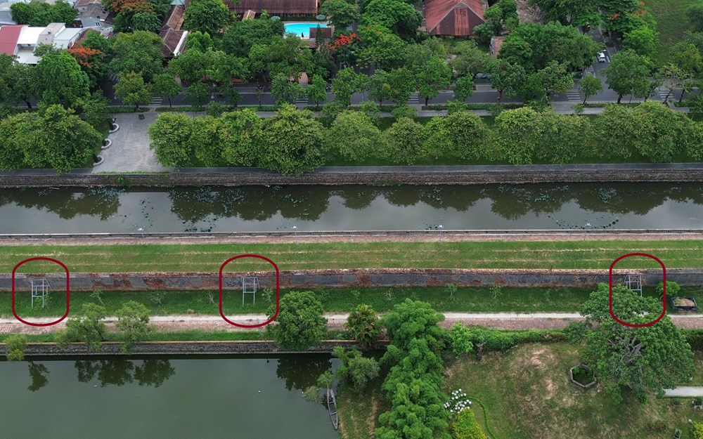 Cấp thiết tu bổ hệ thống tường Hoàng thành Huế - ảnh 1