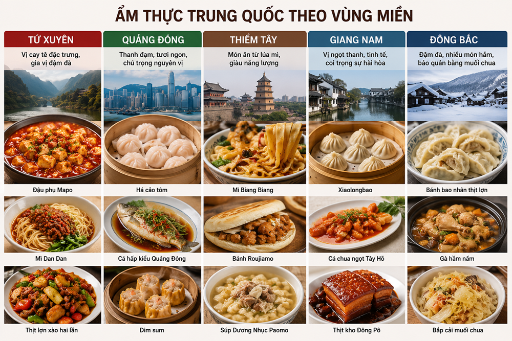 Địa lý đã định hình ẩm thực Trung Quốc như thế nào? - ảnh 1