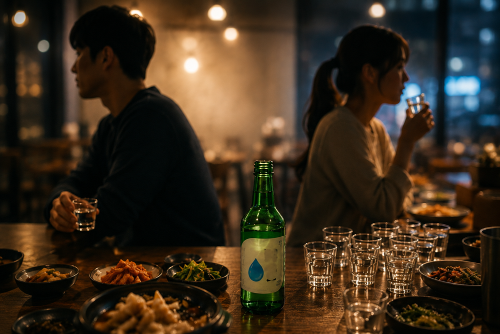 Xu hướng trái ngược trong thói quen uống rượu của người Hàn Quốc - ảnh 1
