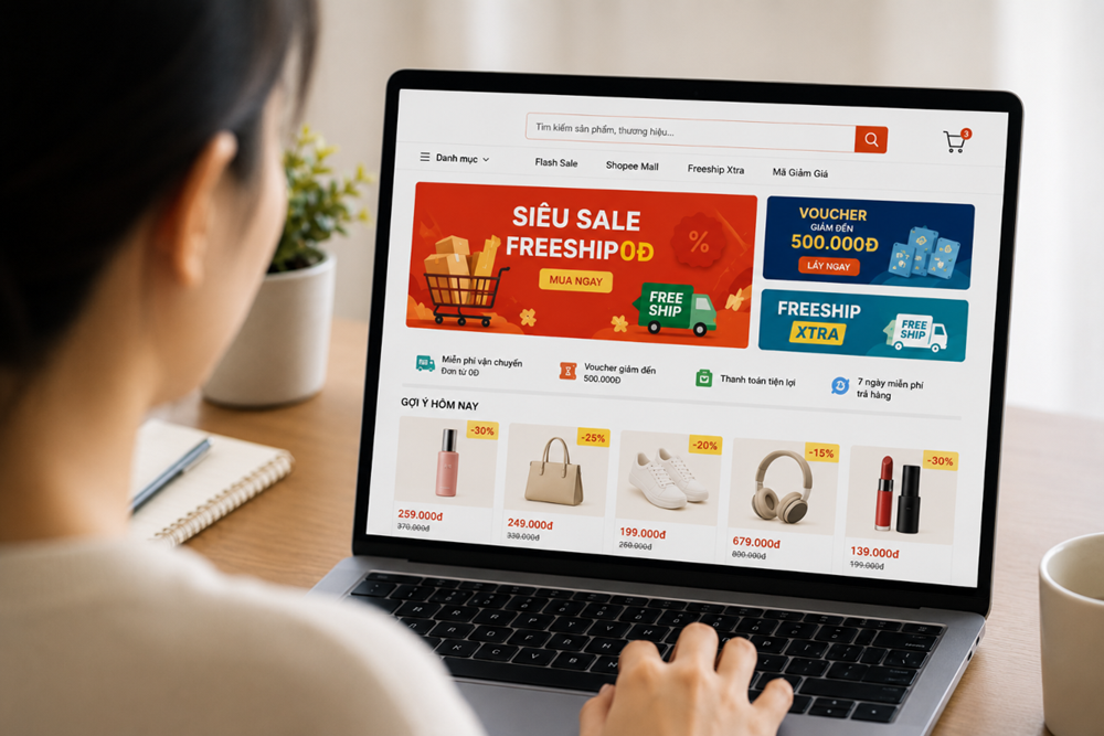Người Việt chi hơn 1.600 tỉ đồng mỗi ngày mua sắm online - ảnh 1