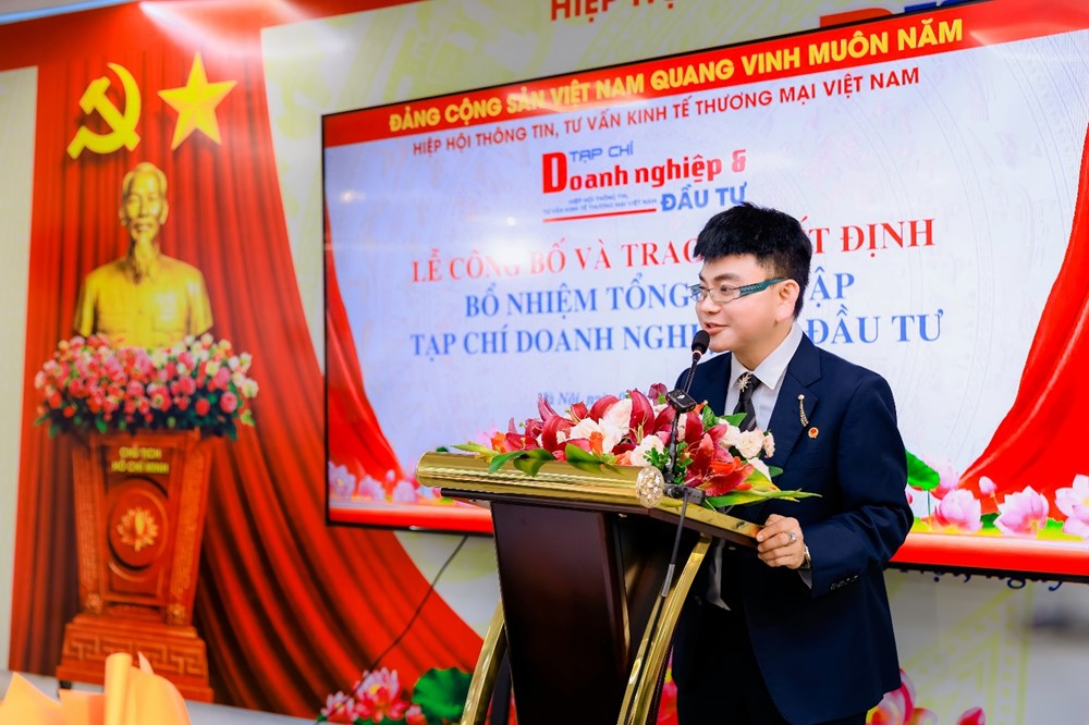 Bổ nhiệm Tổng Biên tập Tạp chí Doanh nghiệp và Đầu tư - ảnh 3