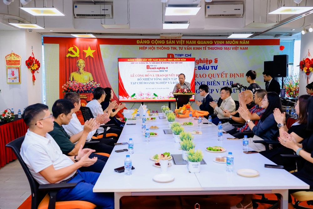 Bổ nhiệm Tổng Biên tập Tạp chí Doanh nghiệp và Đầu tư - ảnh 2